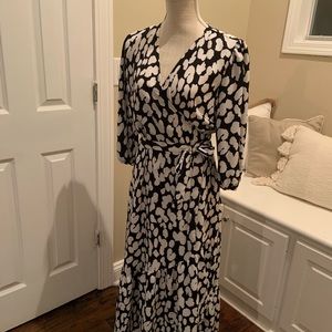 Bar III wrap maxi dress